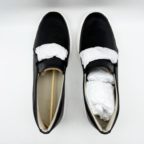 Naturalizer Womens Daphne Sneakers US 12M EU 43 Black Leather Slip on Casual NIB - Picture 10 of 13